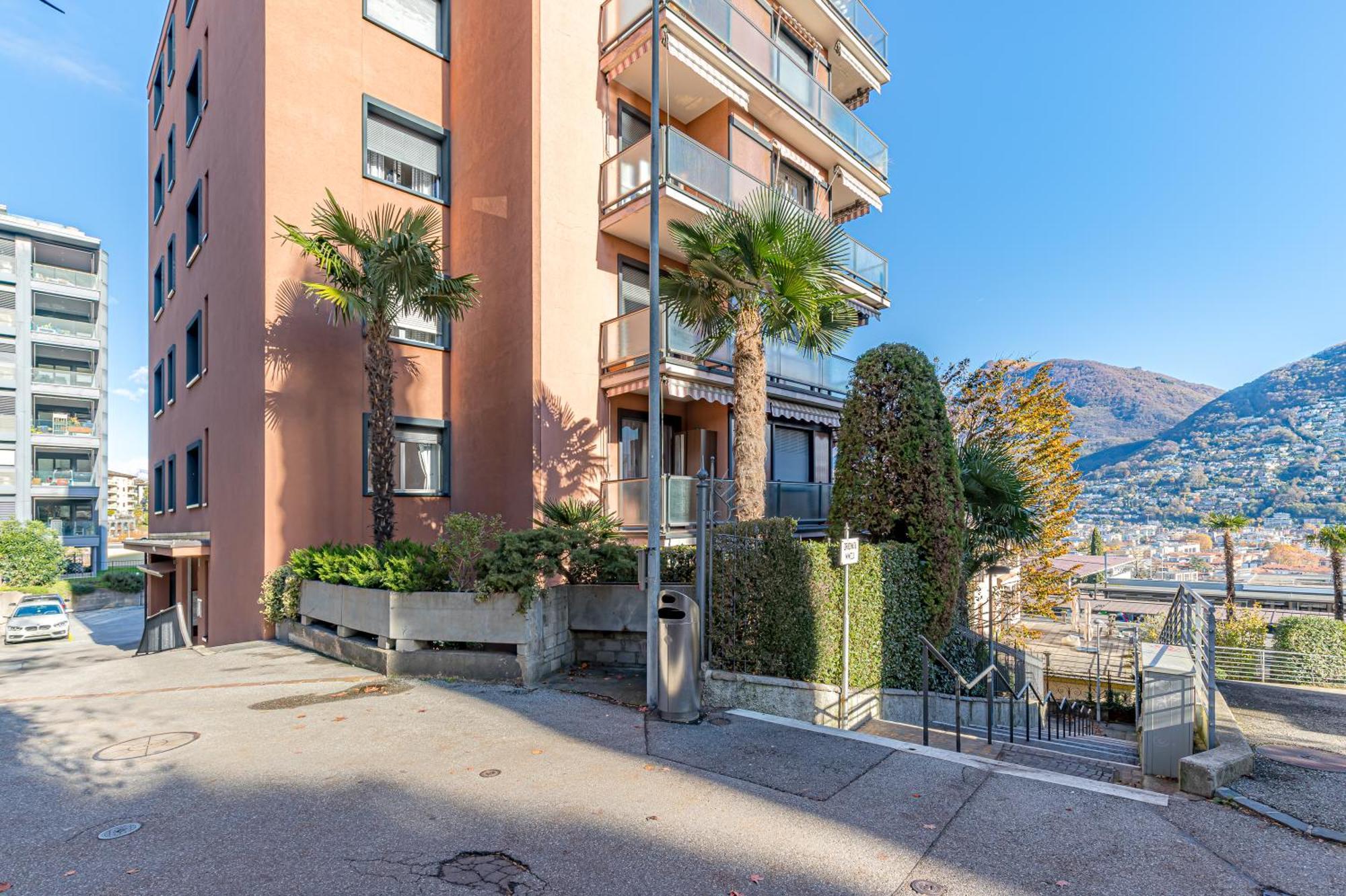 Apartmán Imperial Of Lugano 4 With A Lake View Behind The Station And 10 Min From The Lake Exteriér fotografie