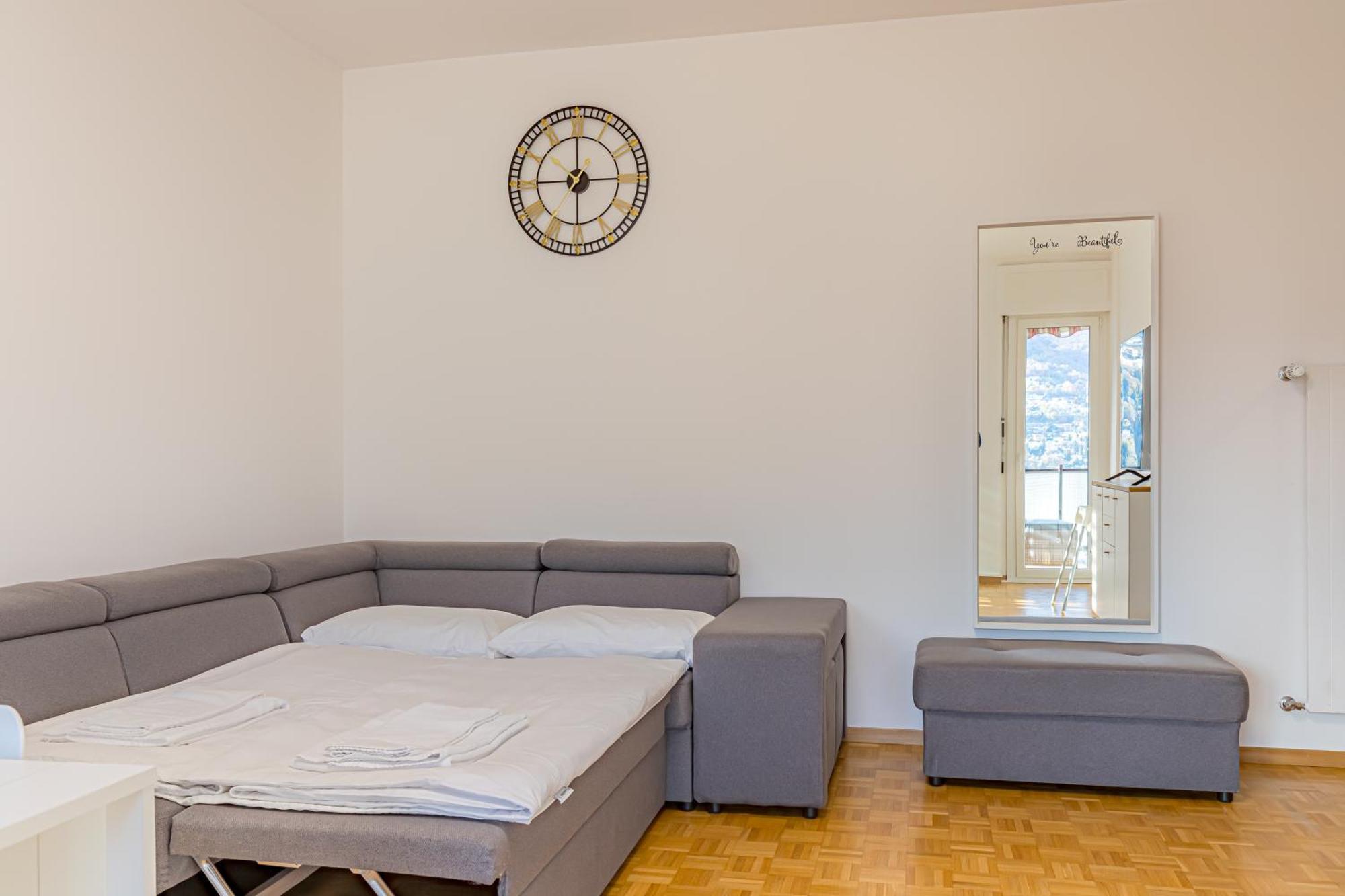 Apartmán Imperial Of Lugano 4 With A Lake View Behind The Station And 10 Min From The Lake Exteriér fotografie