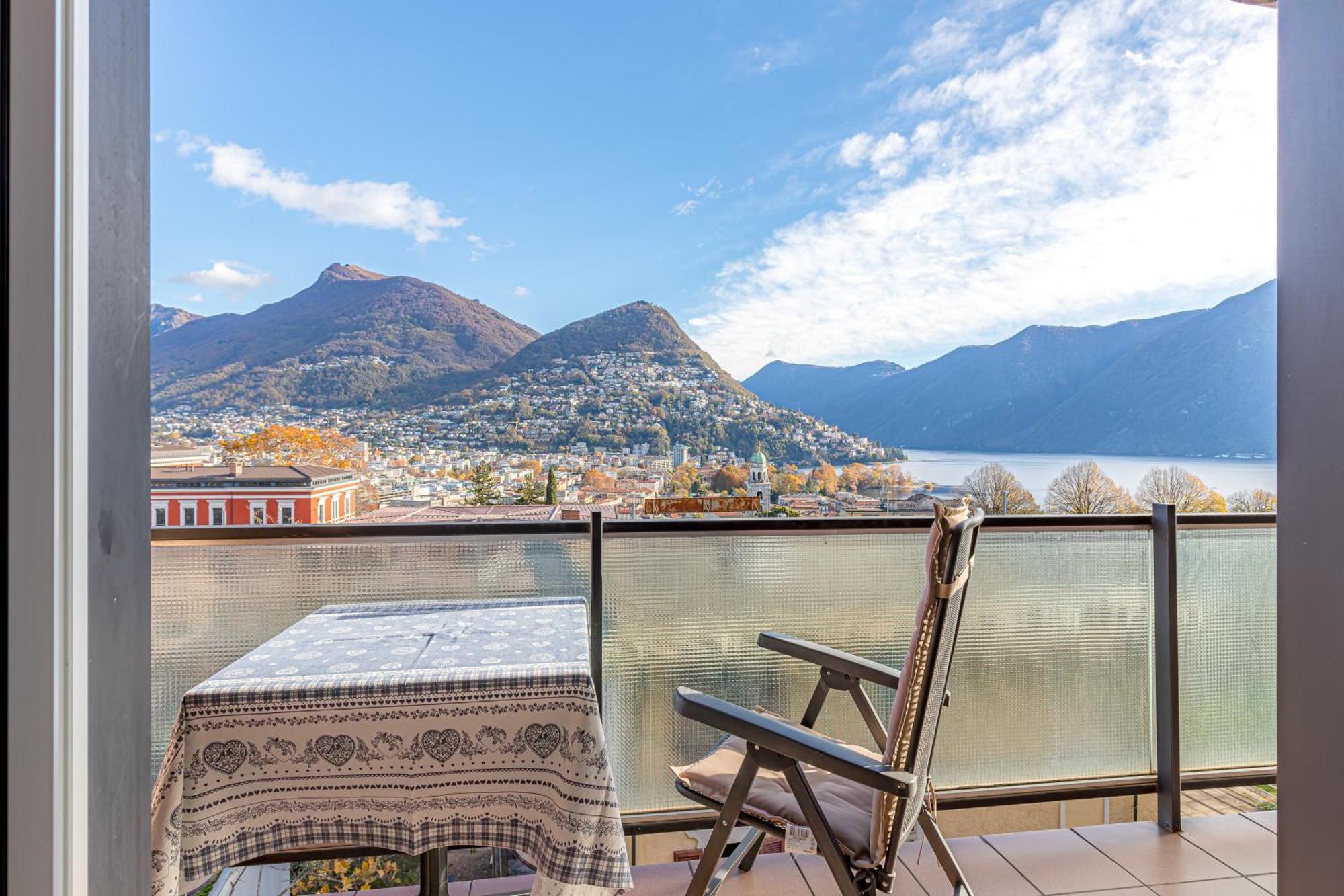 Apartmán Imperial Of Lugano 4 With A Lake View Behind The Station And 10 Min From The Lake Exteriér fotografie